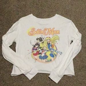 Sailor Moon crop long sleeve